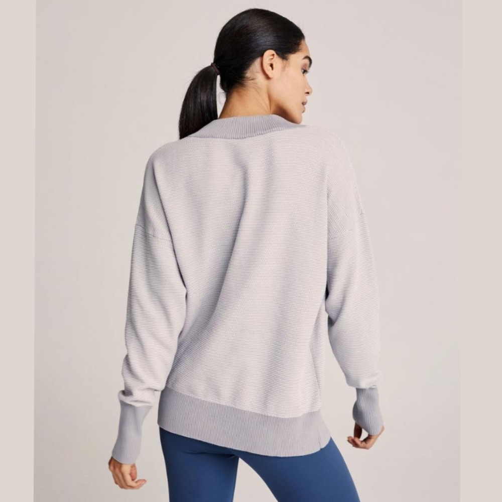 Varley Gower Sweater in Grey - Picture 3 of 9